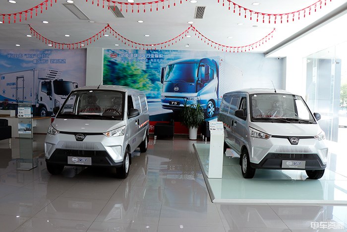 深圳鑫瑞达比亚迪：专业专注为客户提供优质新能源物流车