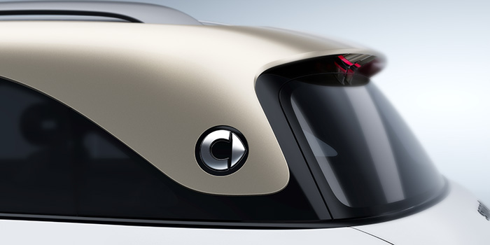 将于2022年正式上市 smart纯电SUV概念车渲染图曝光