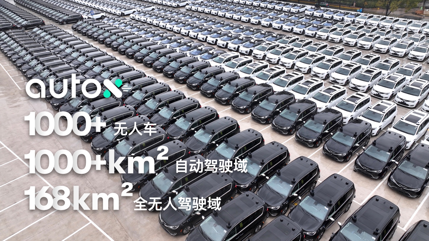 AutoX刷新全球RoboTaxi车队规模记录