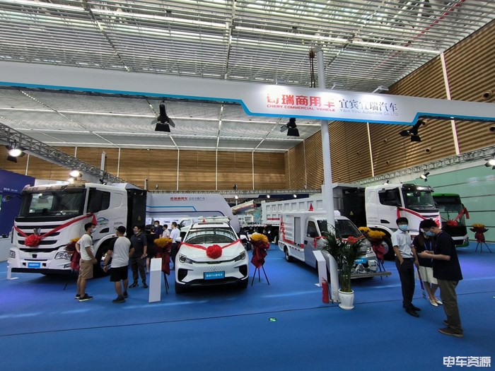 奇瑞商用车携重卡明星产品亮相2022世界动力电池大会！