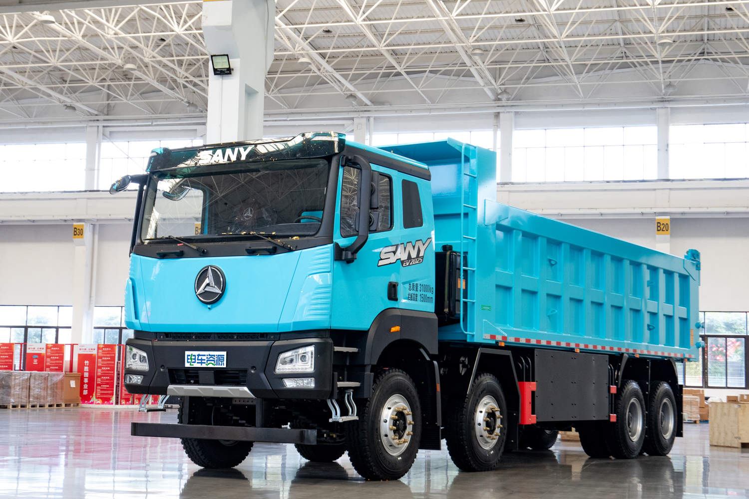 三一牌428纯电动自卸车（SYM33112H6BEV4）