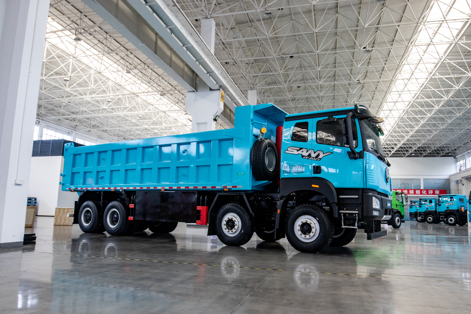 三一牌428纯电动自卸车（SYM33112H6BEV4）