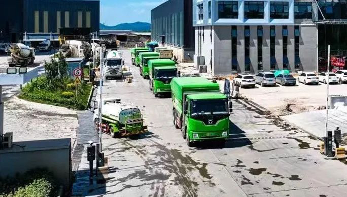 徐工新能源自卸车擦亮城市建设绿色底色